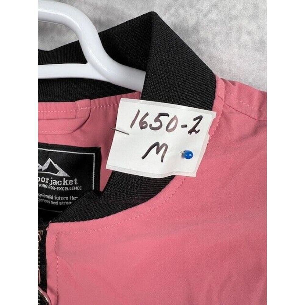 Women's Casual Bomber Jacket Lightweight Windbreaker Jackets Size M - Picture 10 of 10